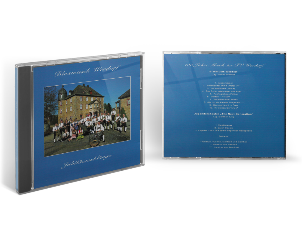 CD Cover der Blasmusik Werdorf